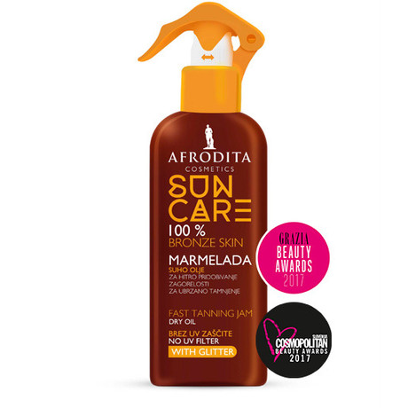 Afrodita SUN CARE Marmelada - bronzosító olaj napozáshoz